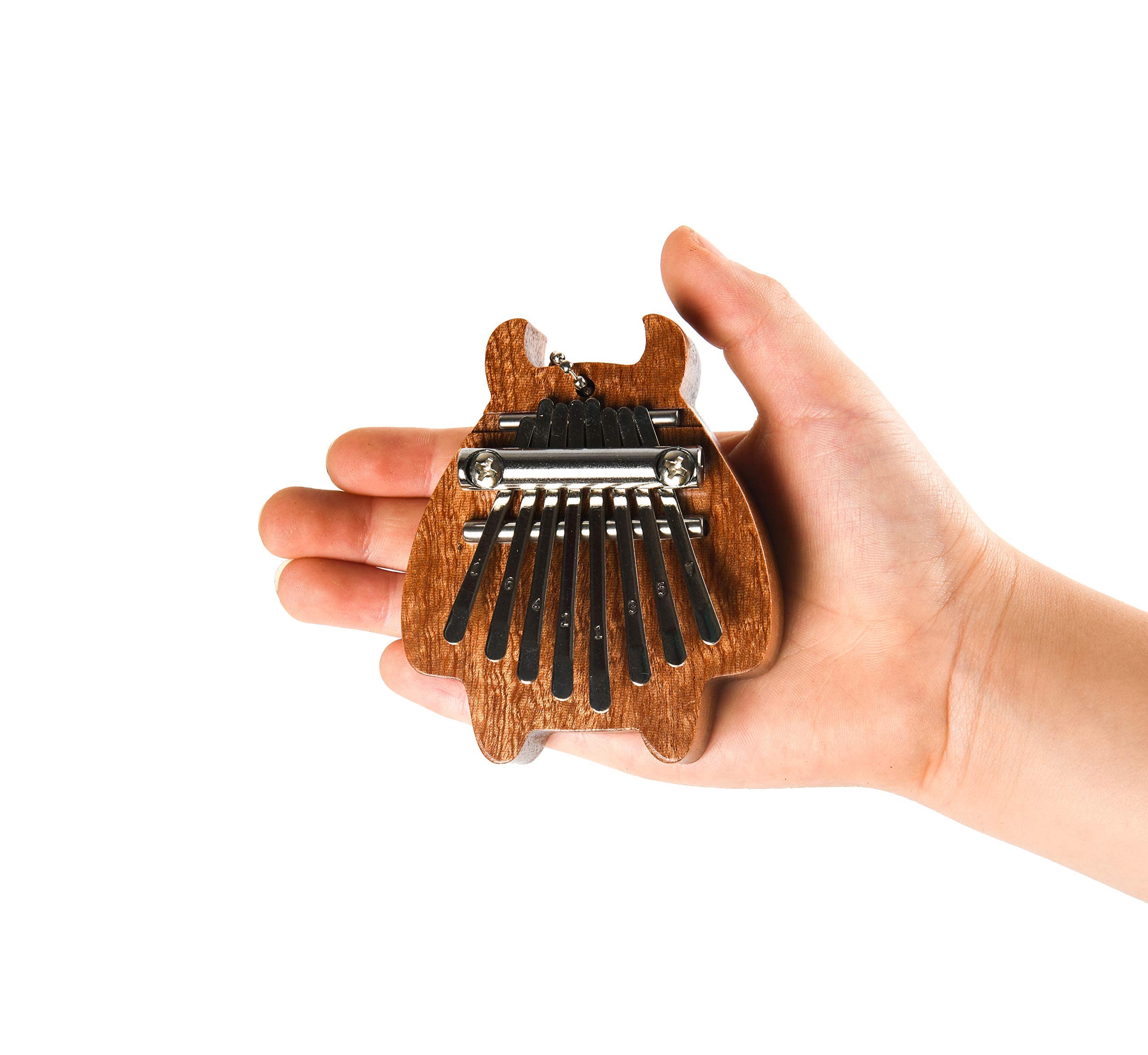 RIMLUFE cute mini kalimba calimba mbira hand harp musical instruments marimba small portable finger thumb piano accessories beginners piano instruments adults 8 key calming gifts