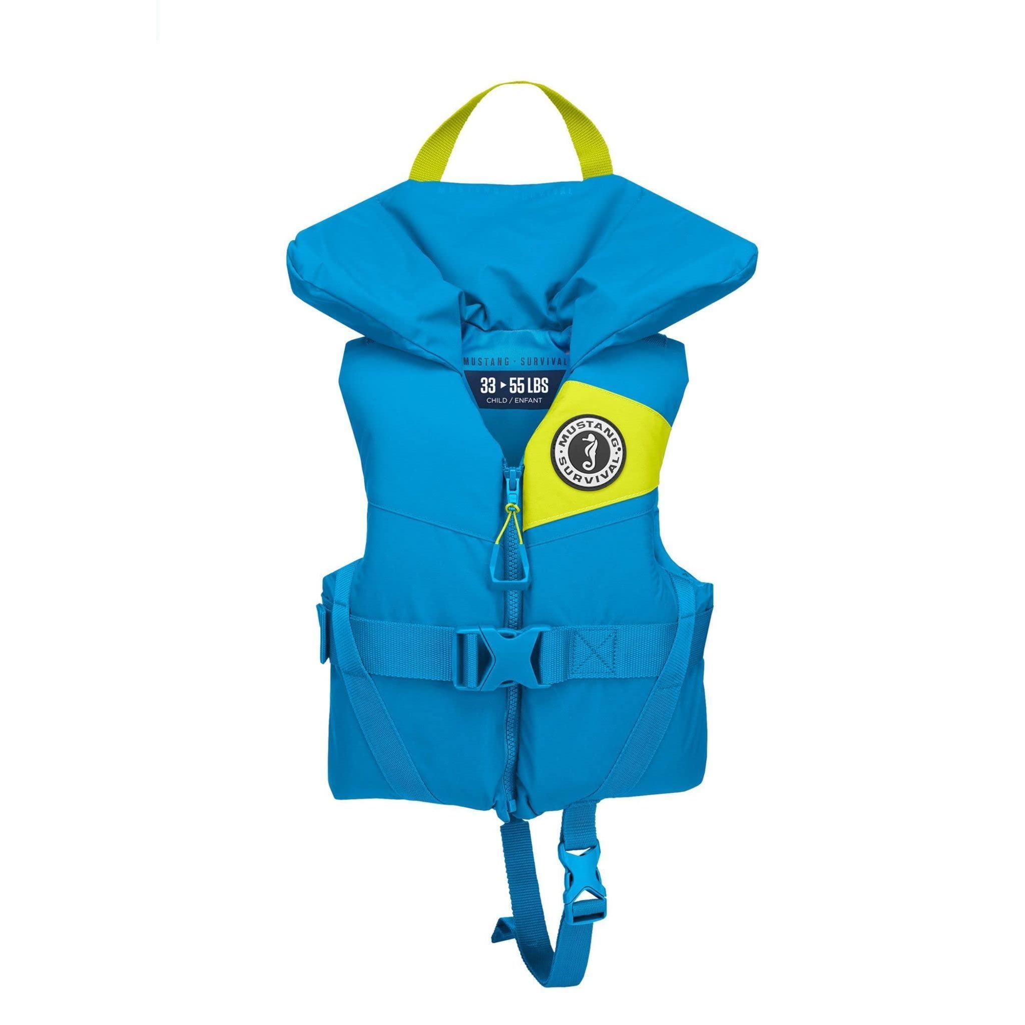 Mustang Survival - Child Foam PFD - Azure Blue, Child (33 lbs - 55 lbs)