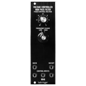 behringer 904b voltage controlled high pass filter legendary analog high pass vcf module for eurorack