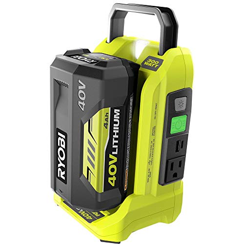 RYOBI RYi300BG 300-Watt Powered Inverter for 40-Volt Battery