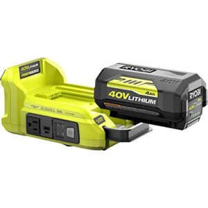 RYOBI RYi300BG 300-Watt Powered Inverter for 40-Volt Battery