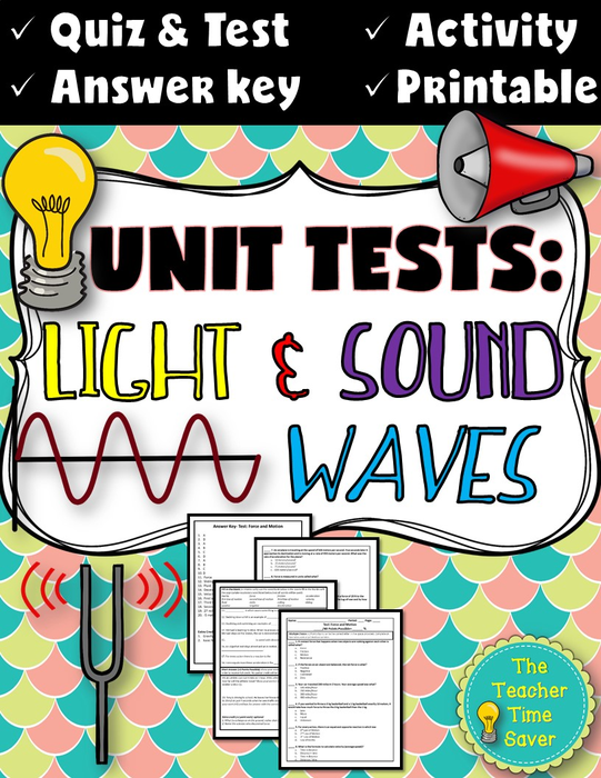 Light and Sound Waves Test