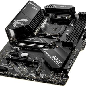 MSI MPG B550 GAMING EDGE WIFI Gaming Motherboard (AMD AM4, DDR4, PCIe 4.0, SATA 6Gb/s, M.2, USB 3.2 Gen 2, AX Wi-Fi 6, HDMI/DP, ATX, AMD Ryzen 5000 Series processors)