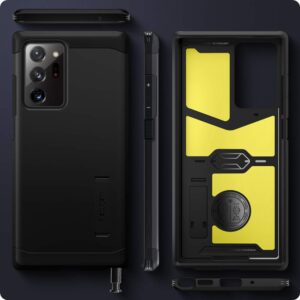 Spigen Tough Armor [Extreme Protection Tech] Designed for Samsung Galaxy Note 20 Ultra 5G Case (2020) - Black