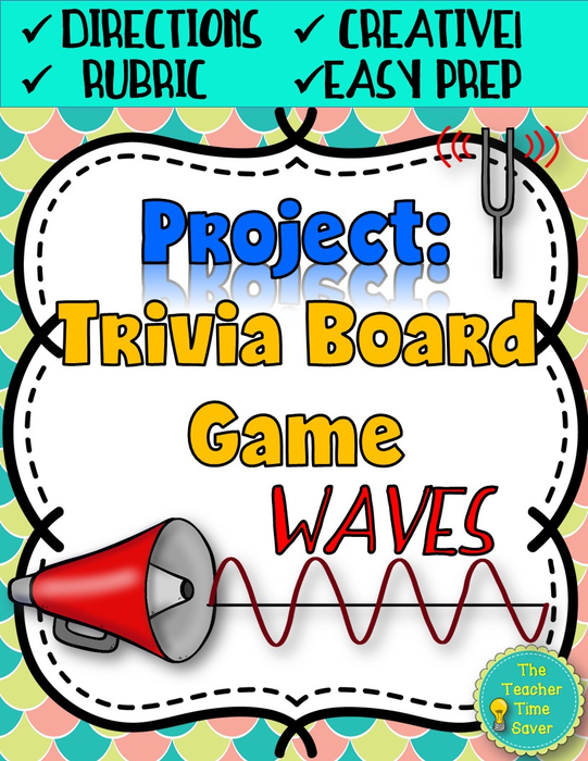 Waves Trivia Board Game Project