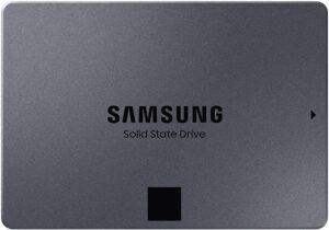 samsung 870 qvo sata iii ssd 1tb 2.5" internal solid state drive, upgrade desktop pc or laptop memory and storage for it pros, creators, everyday users, mz-77q1t0b