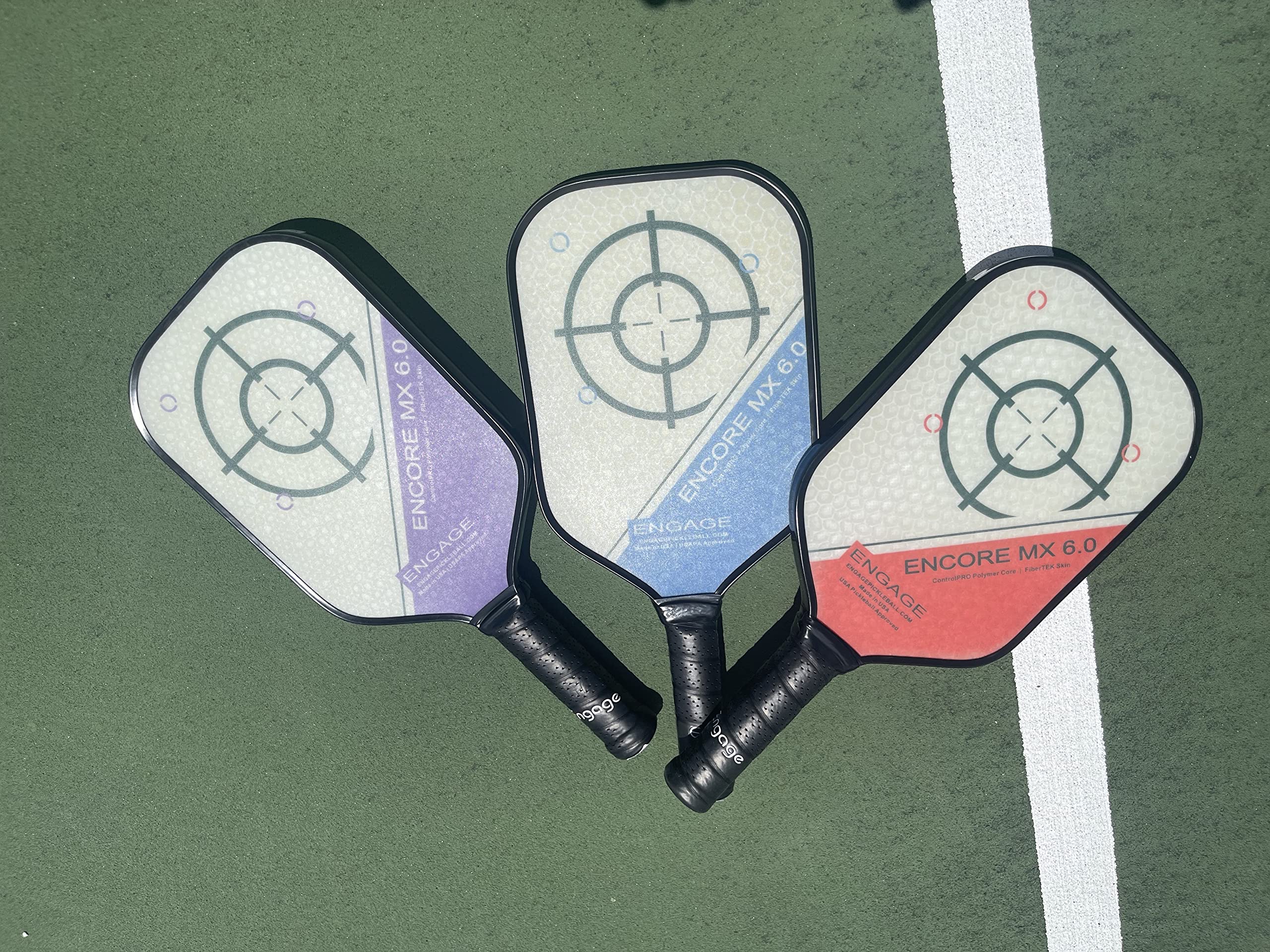 Engage Pickleball Encore Pro Pickleball Paddle - Pickleball Paddles with Polymer Core - USAPA Approved Pickleball Paddles Pickleball Rackets for Adults - Standard (Purple Mist)