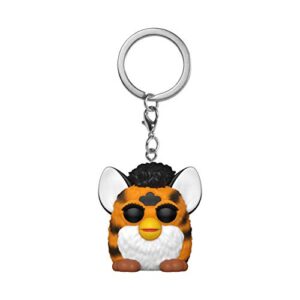 funko pop! keychain: hasbro - tiger furby