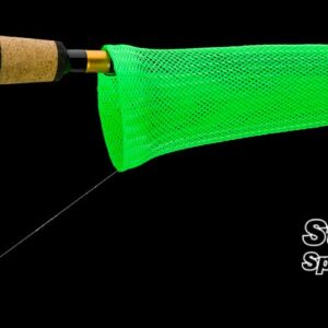 RITE-HITE Orin Briant Stick Jacket Fishing Rod Covers 3 Pack - Spinning Neon Green; Keep Your Rod Safe and from Getting Tangled…