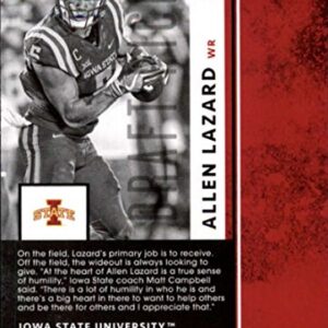 2018 Panini Elite Draft Picks #130 Allen Lazard RC Rookie Iowa State Cyclones RC Rookie Football Card