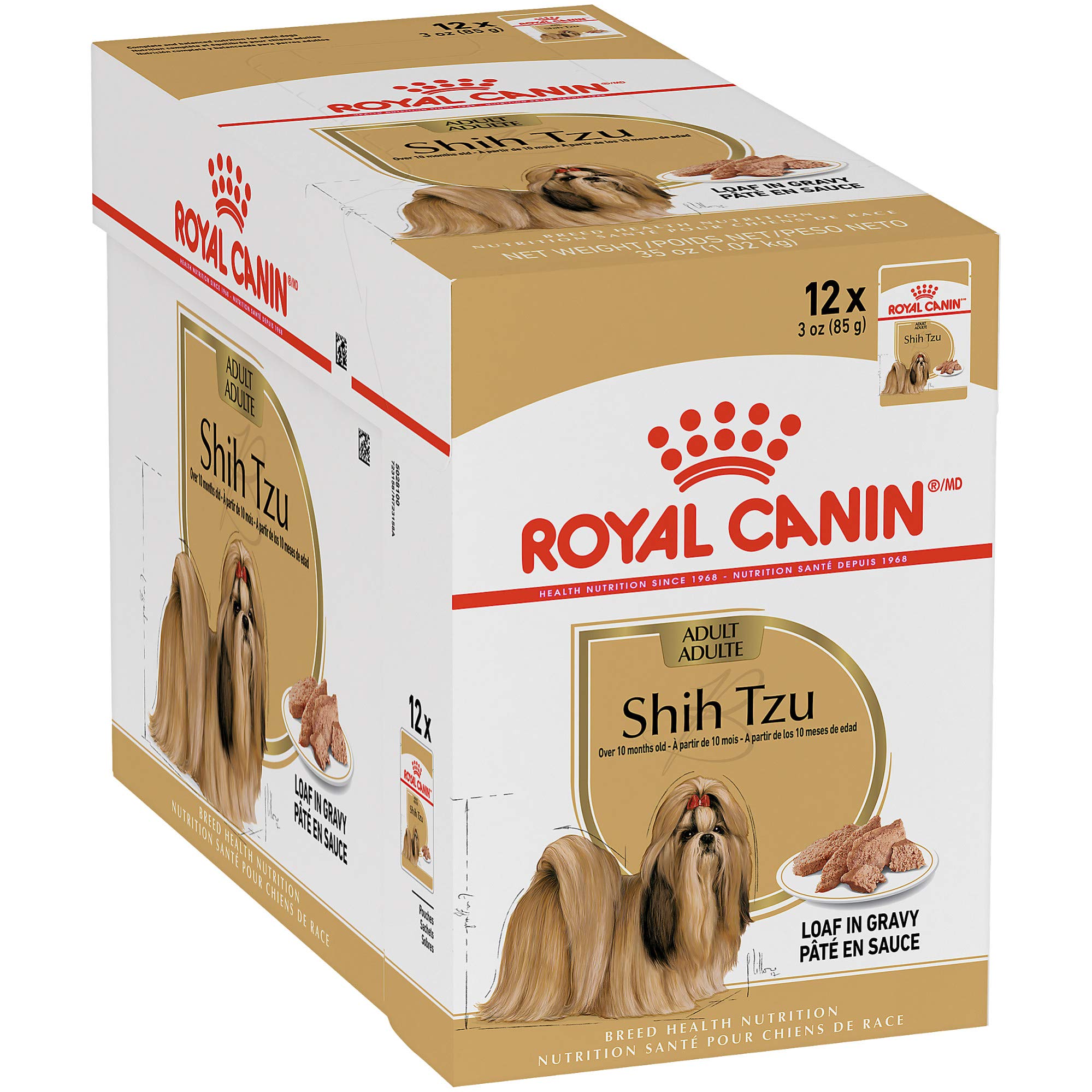 Royal Canin Adult Shih Tzu Wet Dog Food, 3 oz Pouch (Pack of 12)