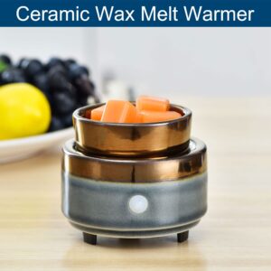 kobodon Wax Melt Warmer, Candle Wax Warrmer for Scented Wax, 3-in-1 Ceramic Electric Wax Melter, Wax Cubes as Gifts for Mom Grandma Women…