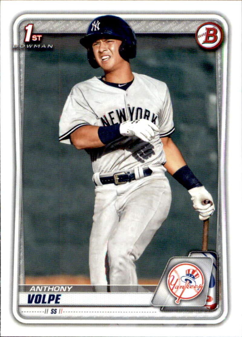 2020 Bowman Prospects #BP-139 Anthony Volpe New York Yankees Baseball Card