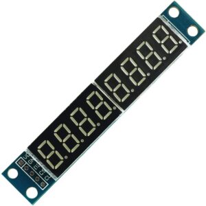 DEVMO 4pcs 8-Digit 7 Segment Module MAX7219 8 Bit Digital Segment Tube LED Display Module Supports Cascade Eight Bit Serial 3 IO Ports Compatible with Ar-duino MCU/51/AVR/STM32