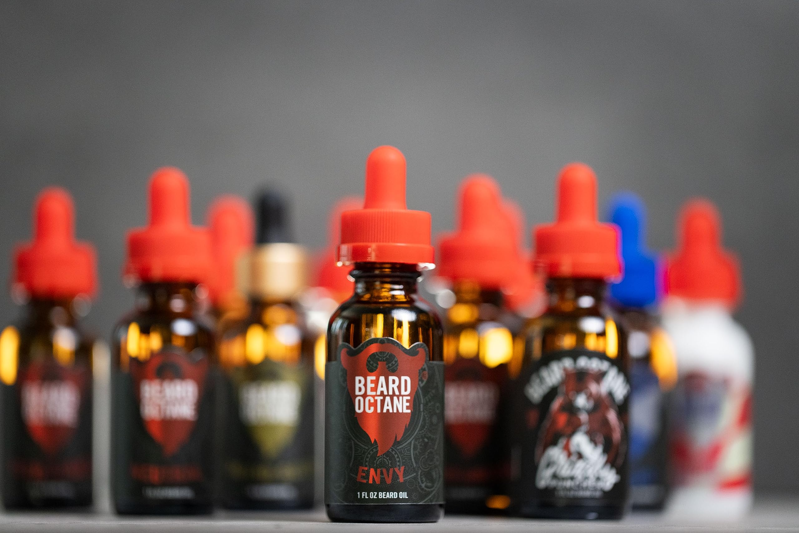 Beard Octane: Citrafella - Natural Beard Oil w/Argan Oil - 1 Oz - Promotes Softer Beards - Made in USA - Premium Beard Care