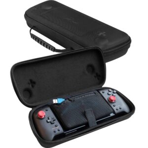 butterfox grip carry case for hori nintendo switch split pad pro controller, compatible with switch oled model