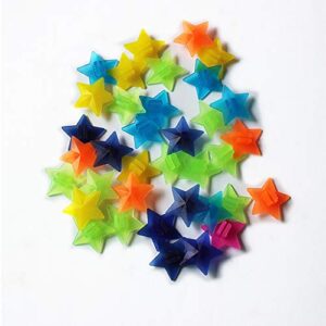 yun river kids' bike spokes decoration / 105pcs star shaped bicycle spokes plastic beads