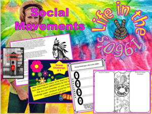 u.s. history: 1960's social movements: an interactive student activity (distance learning compatible)