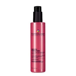 Pureology Smooth Perfection Smoothing Lotion | For Fine, to Normal, Frizzy Hair | Controls Frizz & Protects Against Heat Damage | Sulfate-Free | Vegan | Updated Packaging | 6.59 Fl. Oz. |