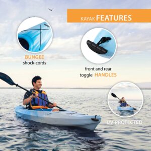 Lifetime Cruze 100 Sit-in Kayak, Sky Fusion, 10-Foot