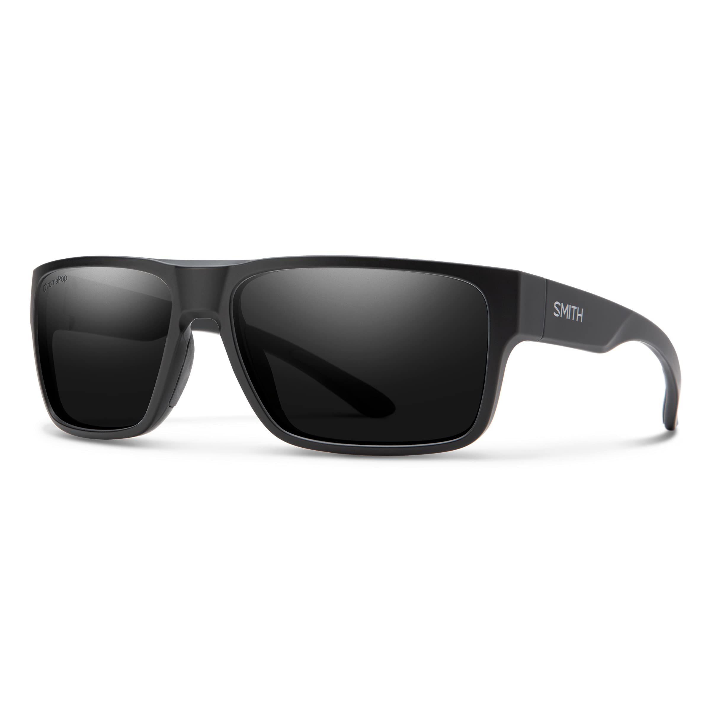 SMITH Soundtrack Active Sunglasses - Matte Black | Chromapop Polarized Black