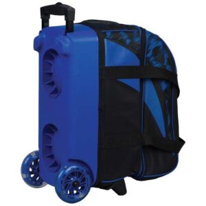 strikeforce cruiser scratch double roller bowling bag (royal) large