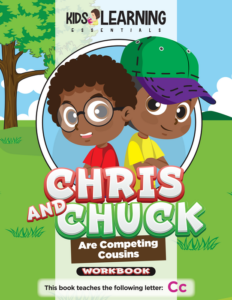 chris and chuck are competing cousins: letter of the week preschool activities & homeschool preschool curriculum worksheets for the letter cc