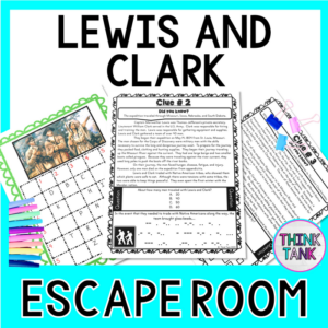 lewis and clark escape room - westward expansion