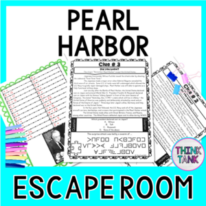 pearl harbor escape room - introduction to world war ii, pearl harbor day