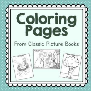 coloring pages from classic picture books
