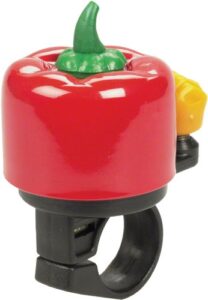 cycle plus red bell pepper mini bicycle bell