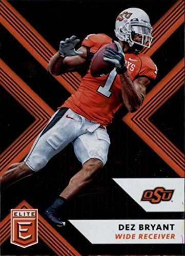 2018 Panini Elite Draft Picks #34 Dez Bryant Oklahoma State Cowboys Football Card