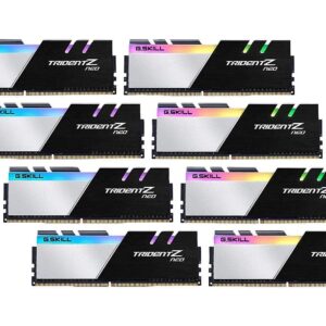 G.SKILL Trident Z Neo Series (Intel XMP) DDR4 RAM 256GB (8x32GB) 3600MT/s CL18-22-22-42 1.35V Desktop Computer Memory UDIMM (F4-3600C18Q2-256GTZN)