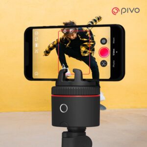 Pivo Pod Classic Auto Face Tracking Phone Holder, 360° Rotation, Content Creator Essentials for Fitness Tracker with Remote Control