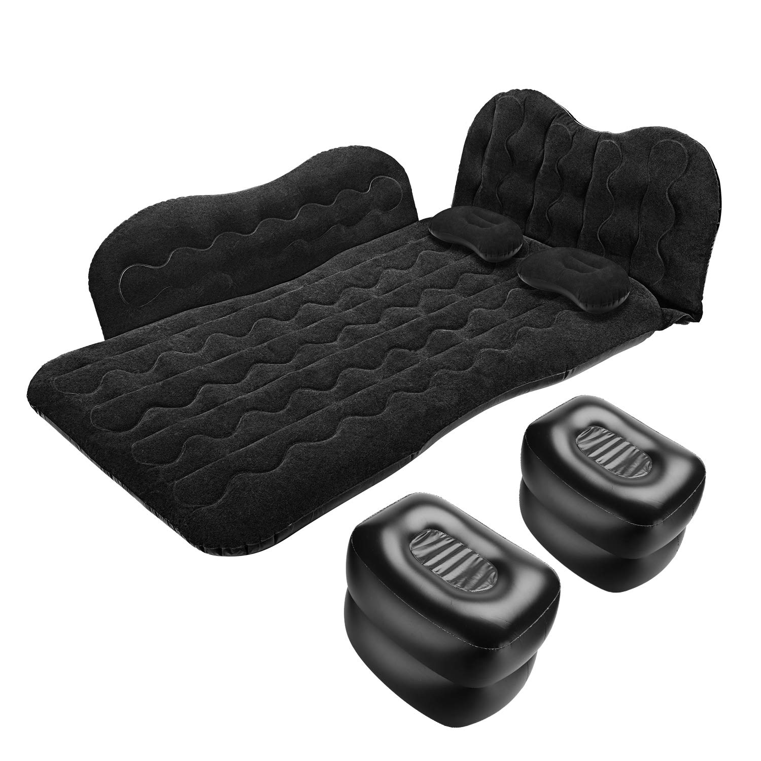 HOUSE DAY Single Foldable Air Mattress, 1000lb Super Bearing Capacity, Compatible with SUV, RV, Truck, Sleeping Pad, Bed, 3-Year Warranty