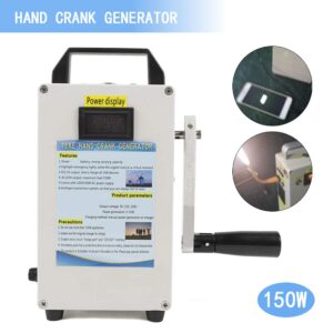 Hand Crank Generator Manual Generator Phone Charger Portable Emergency Power Supply USB Charging Generator Camping Outdoor