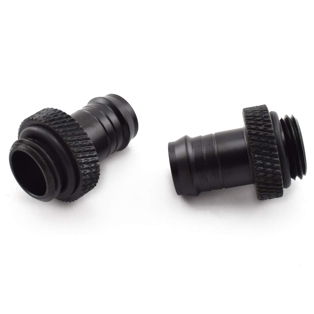 SDTC Tech 4-Pack G1/4" to 3/8" Barb Fitting for Soft Tubing, PC Water Cooling System Soft Tube Connectors