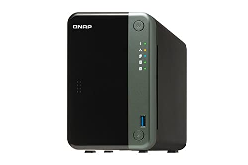 QNAP TS-253D-4G 2 Bay NAS for Professionals with Intel® Celeron® J4125 CPU and Two 2.5GbE Ports