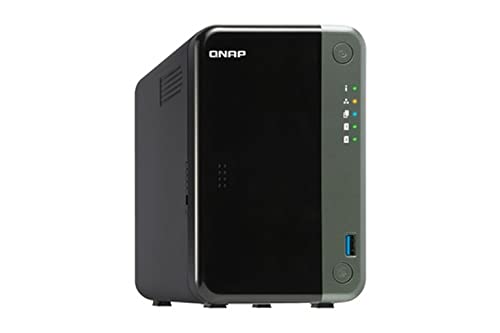 QNAP TS-253D-4G 2 Bay NAS for Professionals with Intel® Celeron® J4125 CPU and Two 2.5GbE Ports