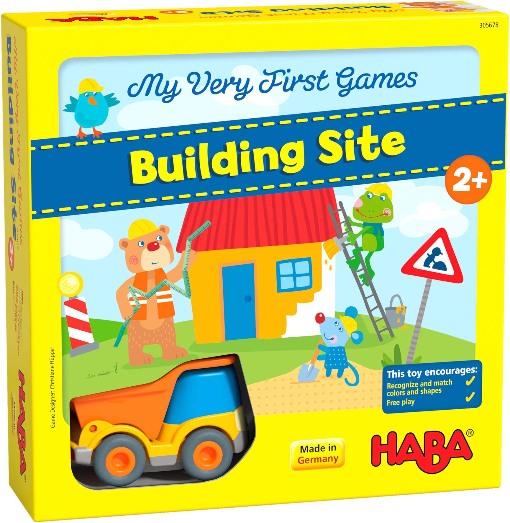 HABA My Very First Games Building Site Cooperative Game for Ages 2+