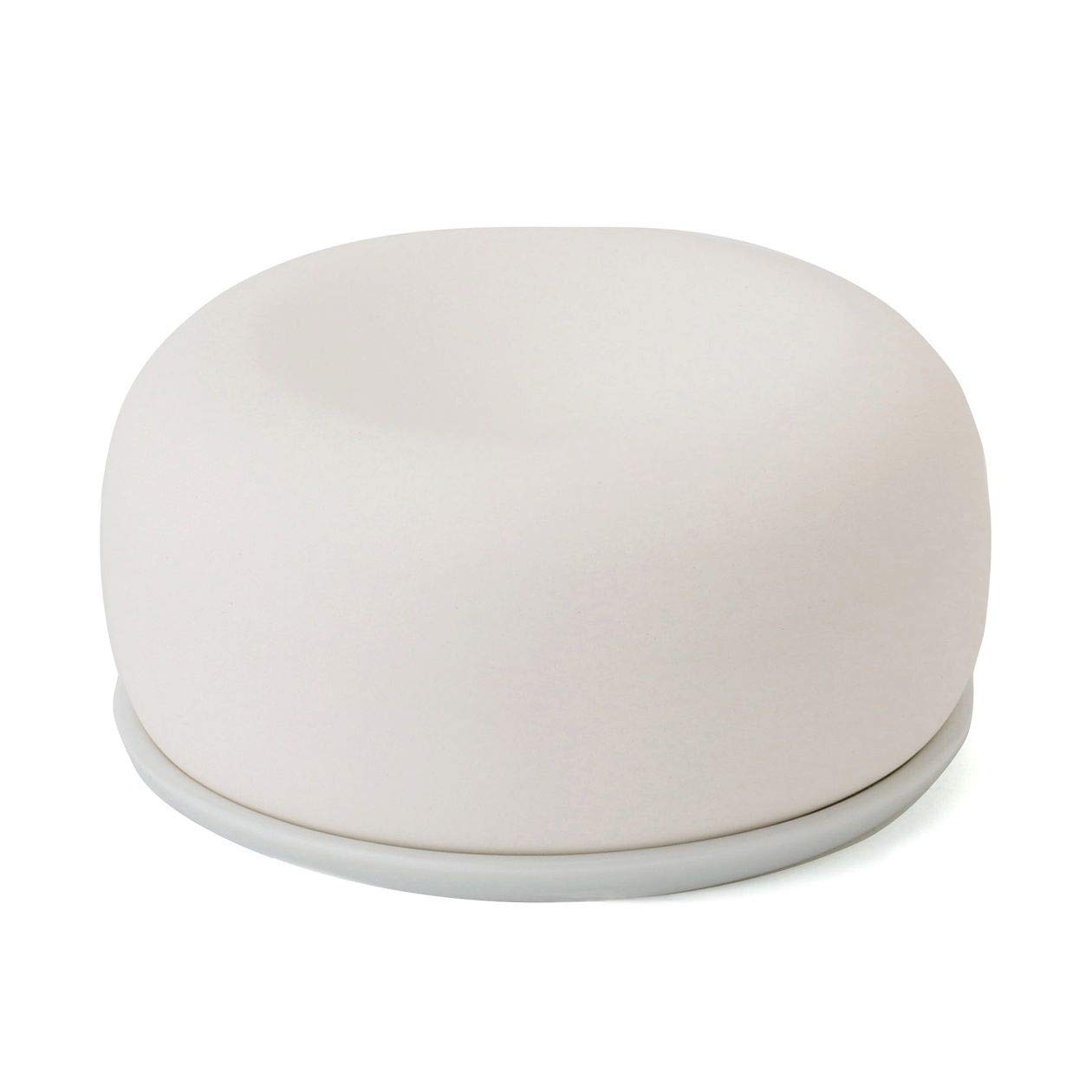 MUJI 02868284 Aroma Stone with Plate, White