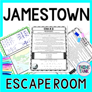jamestown escape room - john rolfe, pocahontas & starving time