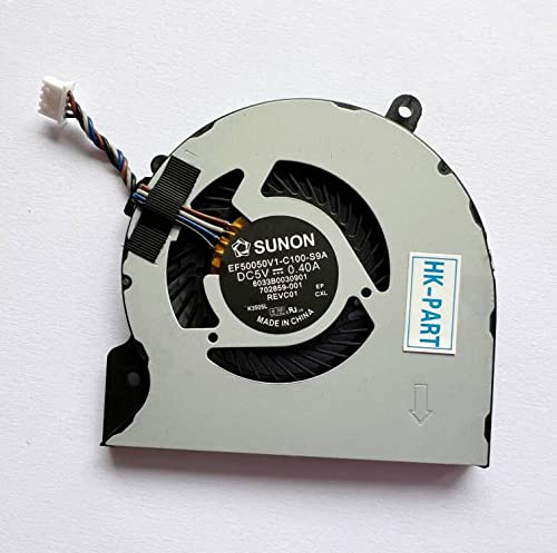 HK-Part Fan for HP Elitebook 9470M 9480M CPU Cooling Fan 702859-001