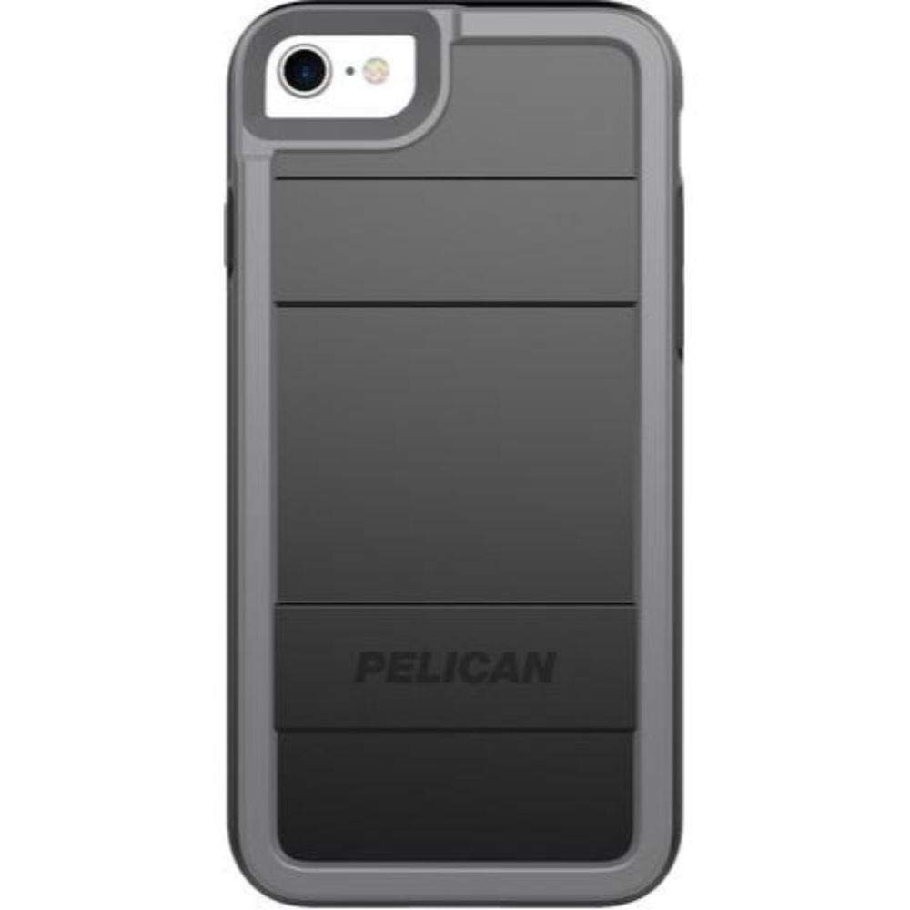 PELICAN - Certified Anti-Microbial iPhone SE (2020)/8/7 Case - Protector Series - Black/Gray w/Micropel