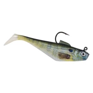 berkley powerbait pre-rigged swim shad fishing bait, hd bluegill, 3in | 8cm, irresistible scent & flavor, realistic profile, ready-to-fish, ideal for bass, walleye, pike and more