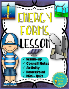 forms of energy lesson