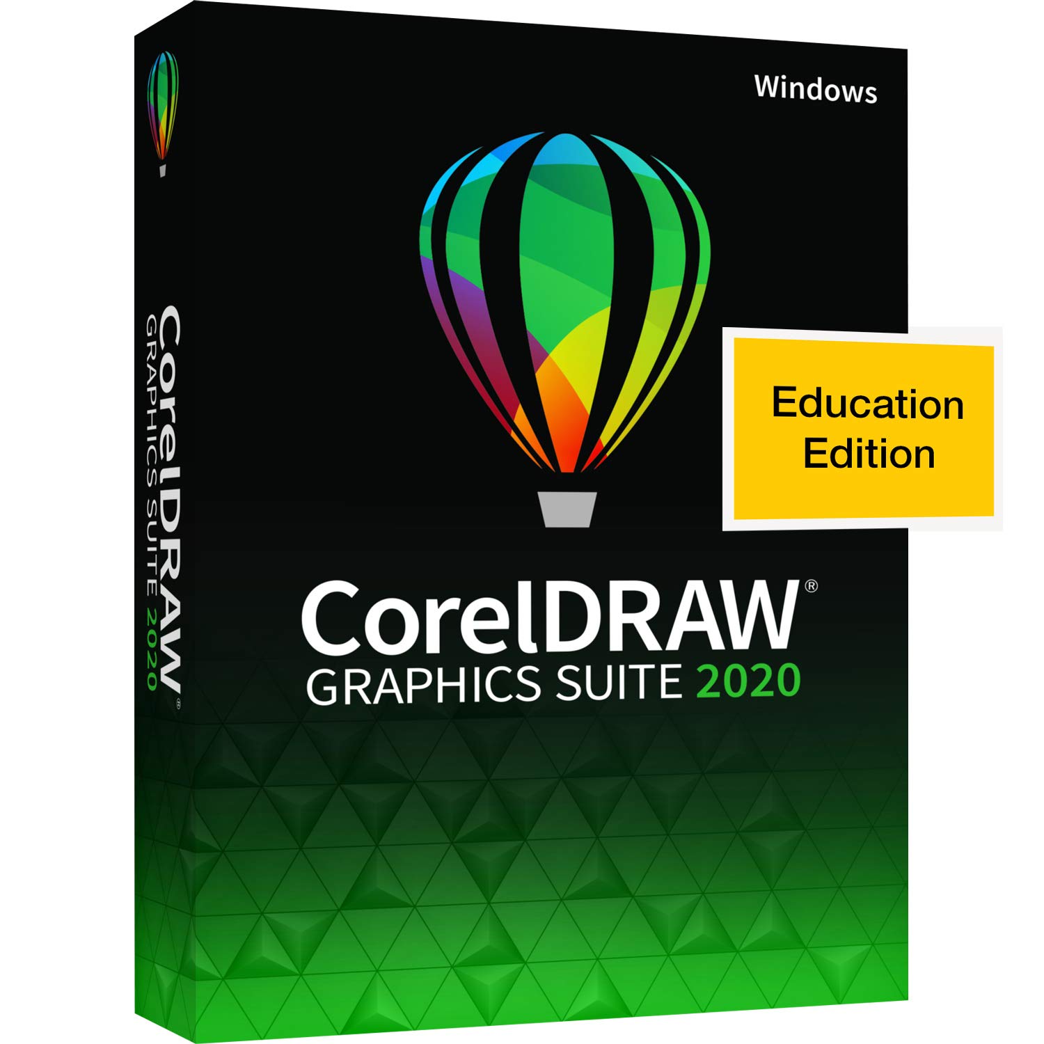 CorelDRAW Graphics Suite 2020 | Graphic Design, Photo, and Vector Illustration Software | Education Edition [PC Disc] [Old Version]