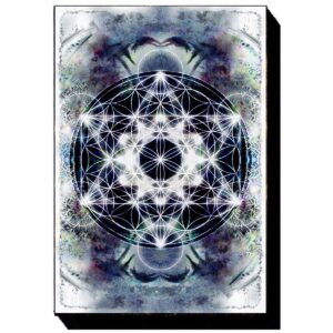 yugioh card sleeves - white magical circle - 50ct
