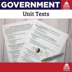 ap u.s. government and politics unit exams