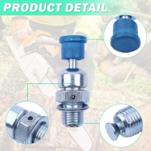 Decompression Valve for Stihl MS260 MS290 MS360 MS381 MS390 MS660 Chainsaw, ADEFOL Decompression Valve + Fuel Filter Replacement Parts Compatible with Husqvarna 362 365 371 372 372XP and More